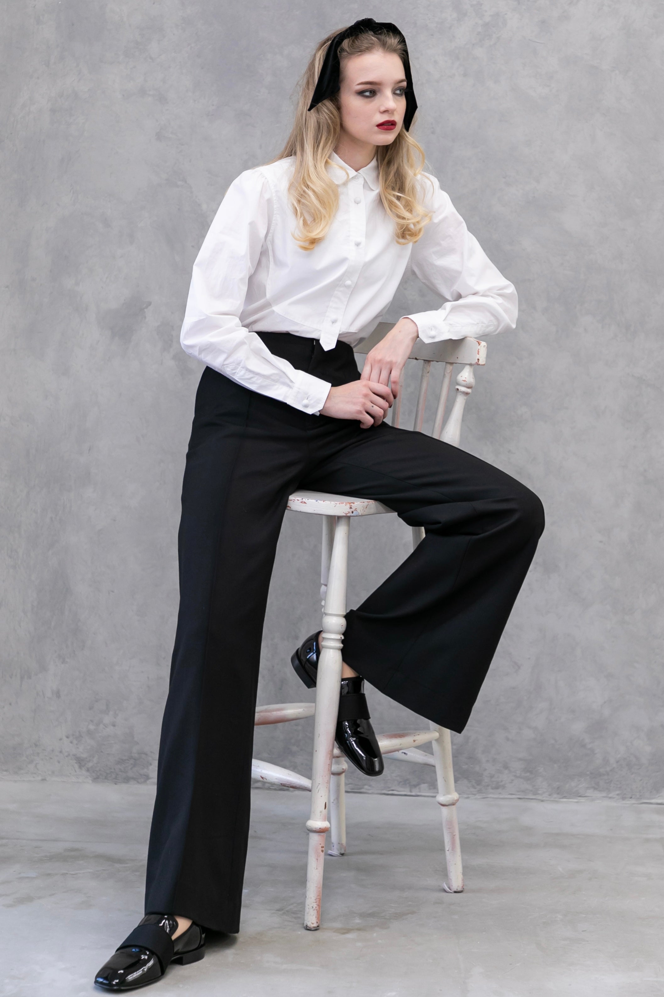 CENTER PRESS PANTS　IVY