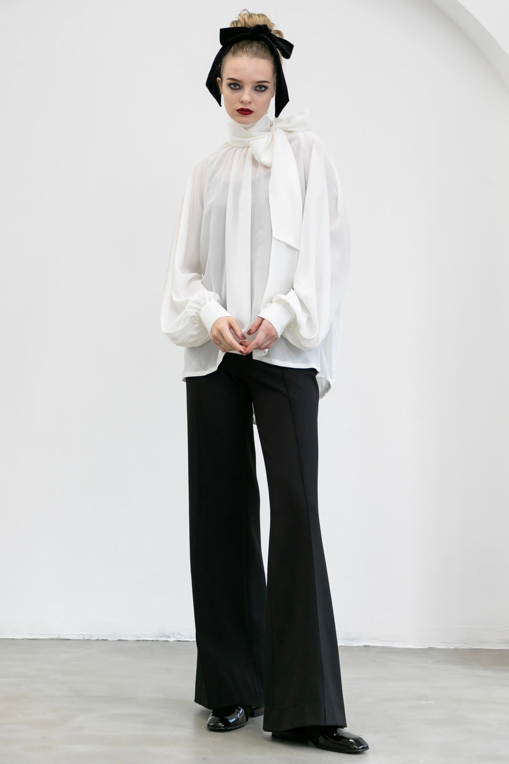 SILK BLOUSE  Casa Blanca