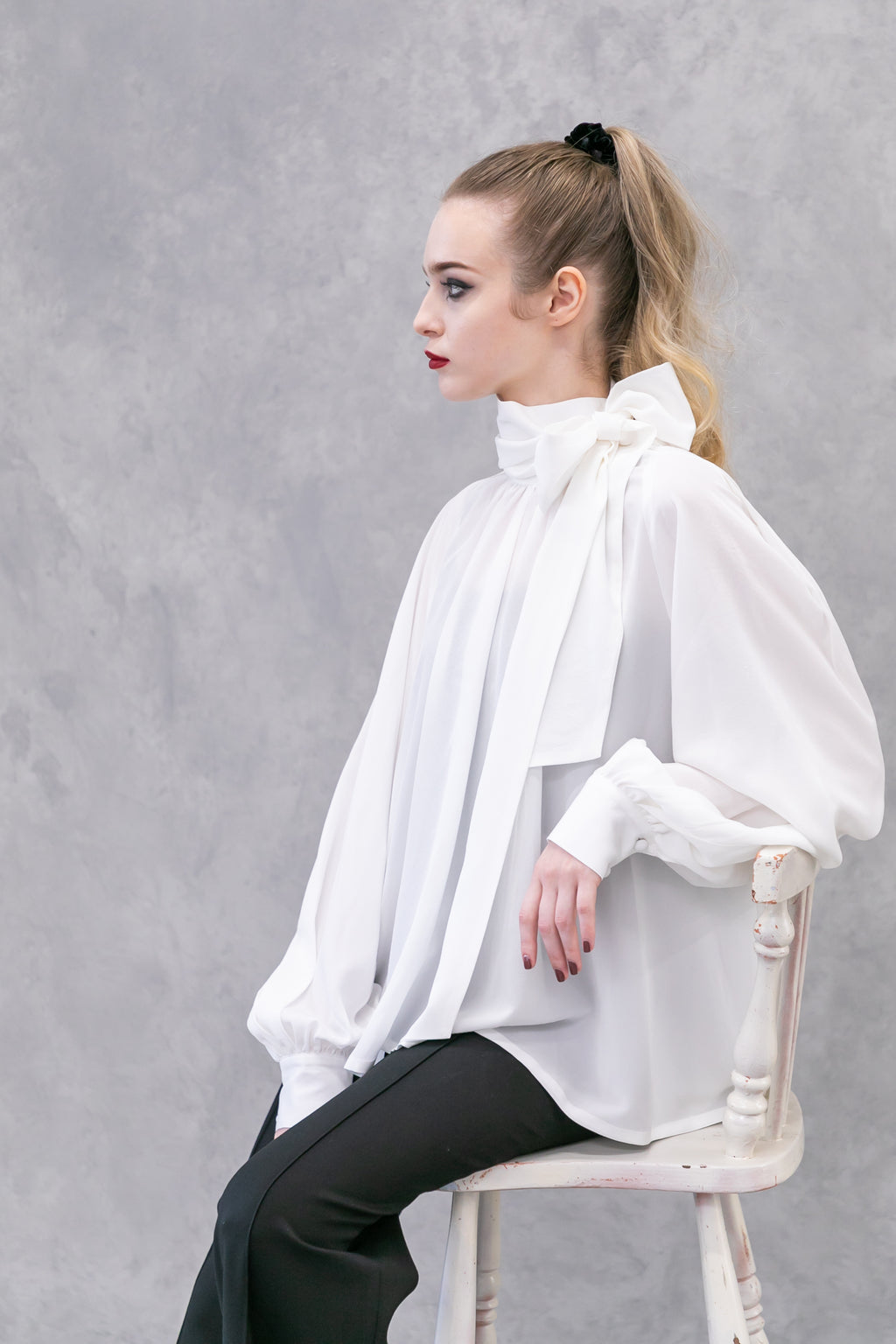 SILK BLOUSE  Casa Blanca
