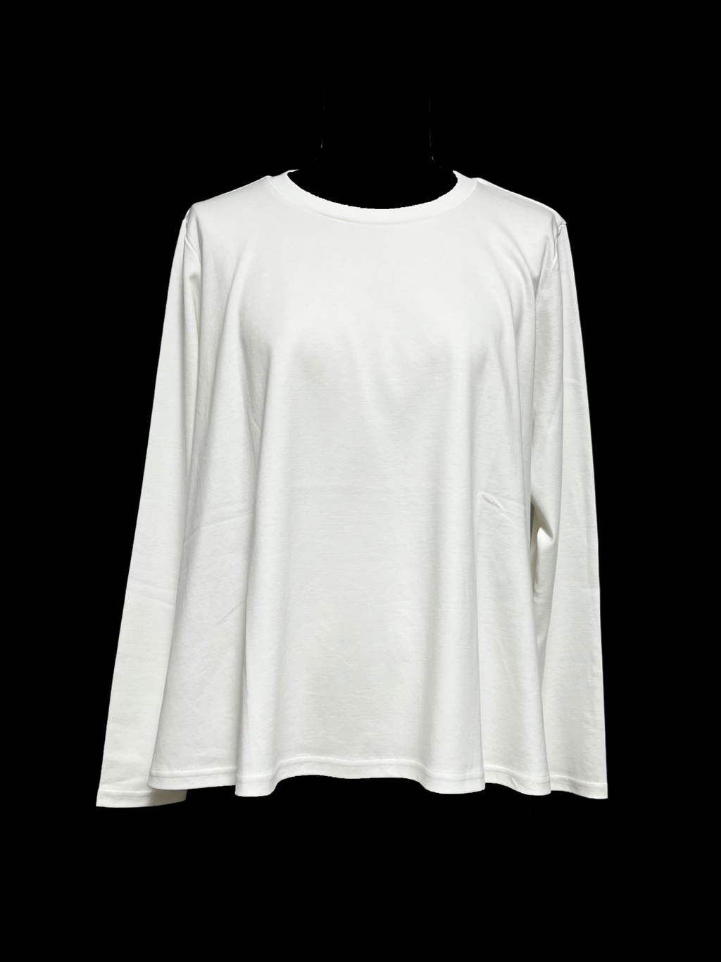 SUVIN COTTON Pepplum-style top  SUVIN　